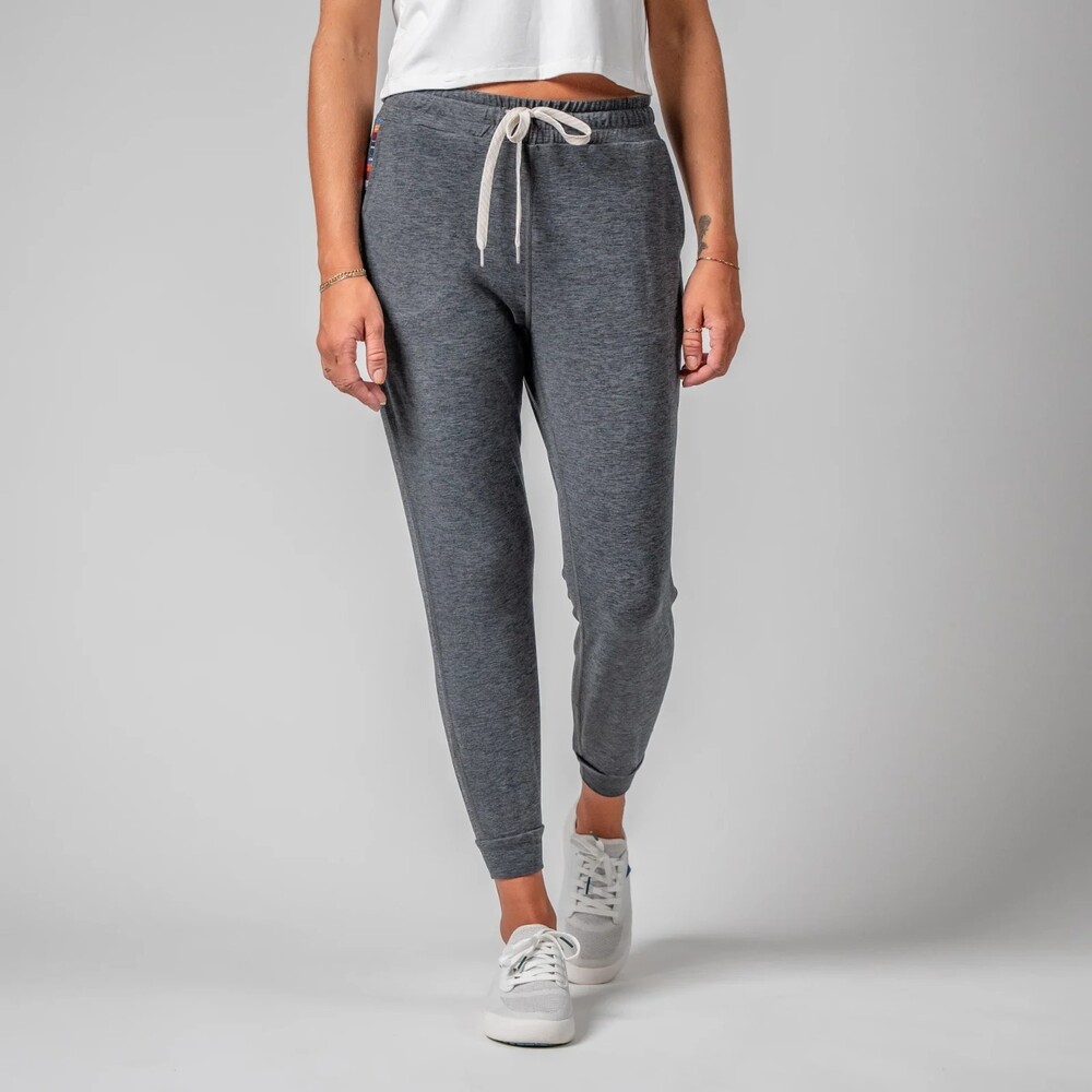 Wowie Kozie Joggers Size Small Gray Heathered Drawstring Athletic Sweatpants NWT